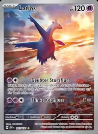 Latios 203/191 – Stürmische Funken (SSP), Pokémon-Karte Deutsch