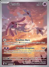 Vesprit 204/191 – Stürmische Funken (SSP), Pokémon-Karte Deutsch