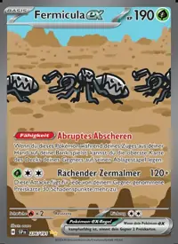 Fermicula-ex 236/191 – Stürmische Funken (SSP), Pokémon-Karte Deutsch
