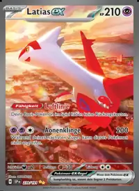 Latias-ex 239/191 – Stürmische Funken (SSP), Pokémon-Karte Deutsch