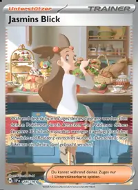 Jasmins Blick 245/191 – Stürmische Funken (SSP), Pokémon-Karte Deutsch