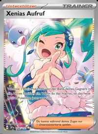 Xenias Aufruf 246/191 – Stürmische Funken (SSP), Pokémon-Karte Deutsch