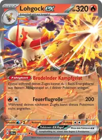 Lohgock-ex 024/159 – Reisegefährten (JTG), Pokémon-Karte Deutsch