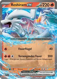 Reshiram-ex 030/159 – Reisegefährten (JTG), Pokémon-Karte Deutsch