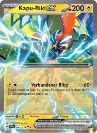 Kapu-Riki-ex 051/159 – Reisegefährten (JTG), Pokémon-Karte Deutsch