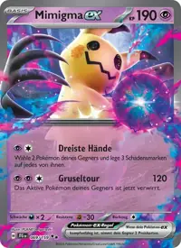 Mimigma-ex 069/159 – Reisegefährten (JTG), Pokémon-Karte Deutsch