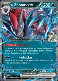 Ns Zoroark-ex 098/159 – Reisegefährten (JTG), Pokémon-Karte Deutsch