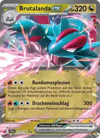Brutalanda-ex 114/159 – Reisegefährten (JTG), Pokémon-Karte Deutsch