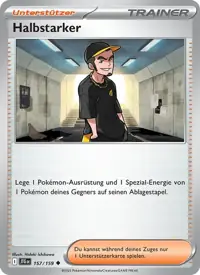 Halbstarker 157/159 – Reisegefährten (JTG), Pokémon-Karte Deutsch