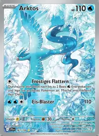 Arktos 161/159 – Reisegefährten (JTG), Pokémon-Karte Deutsch