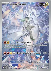 Ns Reshiram 167/159 – Reisegefährten (JTG), Pokémon-Karte Deutsch