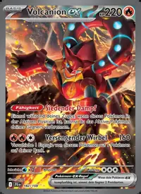 Volcanion-ex 182/159 – Reisegefährten (JTG), Pokémon-Karte Deutsch