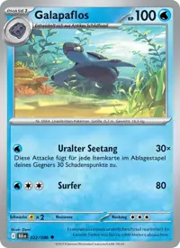 Galapaflos 022/086 – Schwarze Blitze (BLK), Pokémon-Karte Deutsch