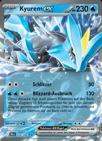 Kyurem-ex 028/086 – Schwarze Blitze (BLK), Pokémon-Karte Deutsch