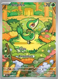 Serpifeu 087/086 – Schwarze Blitze (BLK), Pokémon-Karte Deutsch