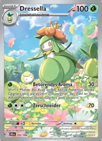 Dressella 092/086 – Schwarze Blitze (BLK), Pokémon-Karte Deutsch