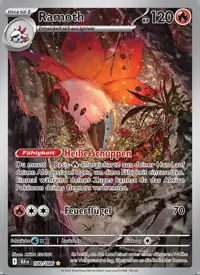 Ramoth 100/086 – Schwarze Blitze (BLK), Pokémon-Karte Deutsch