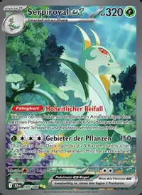 Serpiroyal-ex 164/086 – Schwarze Blitze (BLK), Pokémon-Karte Deutsch