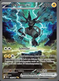 Zekrom-ex 166/086 – Schwarze Blitze (BLK), Pokémon-Karte Deutsch