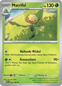 Matrifol 003/086 – Weiße Flammen (WHT), Pokémon-Karte Deutsch