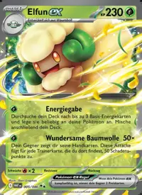 Elfun-ex 005/086 – Weiße Flammen (WHT), Pokémon-Karte Deutsch