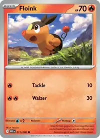 Floink 011/086 – Weiße Flammen (WHT), Pokémon-Karte Deutsch