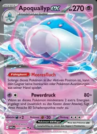 Apoquallyp-ex 045/086 – Weiße Flammen (WHT), Pokémon-Karte Deutsch