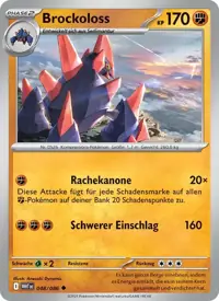 Brockoloss 048/086 – Weiße Flammen (WHT), Pokémon-Karte Deutsch