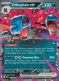 Trikephalo-ex 067/086 – Weiße Flammen (WHT), Pokémon-Karte Deutsch