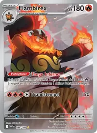 Flambirex 098/086 – Weiße Flammen (WHT), Pokémon-Karte Deutsch