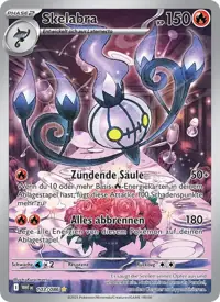 Skelabra 103/086 – Weiße Flammen (WHT), Pokémon-Karte Deutsch