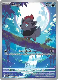 Zorua 142/086 – Weiße Flammen (WHT), Pokémon-Karte Deutsch
