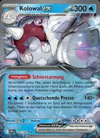 Kolowal-ex 065/182 – Ewige Rivalen (DRI), Pokémon-Karte Deutsch