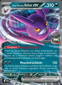 Team Rockets Iksbat-ex 122/182 – Ewige Rivalen (DRI), Pokémon-Karte Deutsch