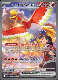 Klarins Ho-Oh-ex 230/182 – Ewige Rivalen (DRI), Pokémon-Karte Deutsch