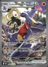 Cynthias Knakrack-ex 232/182 – Ewige Rivalen (DRI), Pokémon-Karte Deutsch
