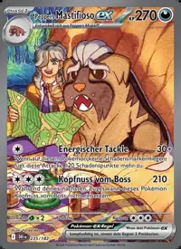 Peppers Mastifioso-ex 235/182 – Ewige Rivalen (DRI), Pokémon-Karte Deutsch
