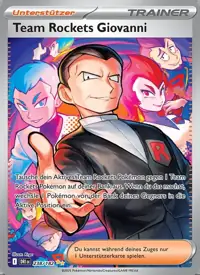 Team Rockets Giovanni 238/182 – Ewige Rivalen (DRI), Pokémon-Karte Deutsch