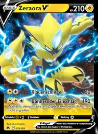 Zeraora V 053/159 – Zenit der Könige (CRZ), Pokémon-Karte Deutsch