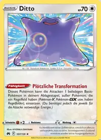Ditto 107/159 – Zenit der Könige (CRZ), Pokémon-Karte Deutsch