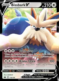 Bissbark V 116/159 – Zenit der Könige (CRZ), Pokémon-Karte Deutsch