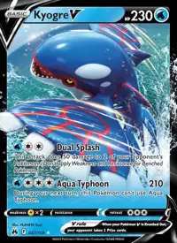 Kyogre V 037/159 – Zenit der Könige (CRZ), Pokémon-Karte Englisch