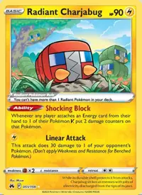 Strahlendes Akkup 051/159 – Zenit der Könige (CRZ), Pokémon-Karte Englisch