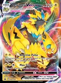 Zeraora VMAX 054/159 – Zenit der Könige (CRZ), Pokémon-Karte Englisch