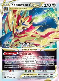 Zamazenta VSTAR 099/159 – Zenit der Könige (CRZ), Pokémon-Karte Englisch
