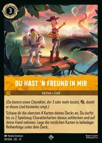 Du hast 'n Freund in mir 030 – Unbekannte Wildnis, Lorcana-Karte Deutsch
