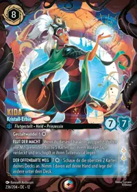 Kida - Kristall-Erbin 236/204 – Unbekannte Wildnis, Lorcana-Karte Deutsch