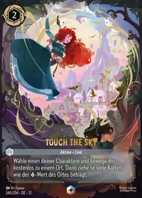 Touch the Sky 240/204 – Unbekannte Wildnis, Lorcana-Karte Deutsch