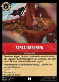 Seeräuberleben 128 – Ursulas Rückkehr, Lorcana-Karte Deutsch
