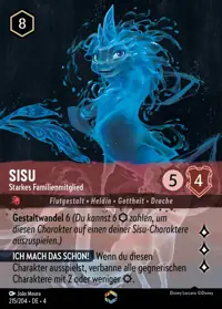 Sisu - Starkes Familienmitglied 215/204 – Ursulas Rückkehr, Lorcana-Karte Deutsch